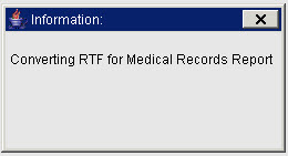 Notification information