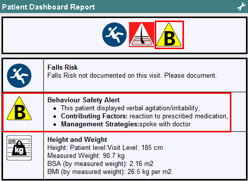 Patient Dashboard Report