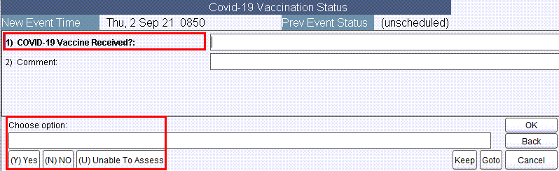 COVID-19 Vaccine Received