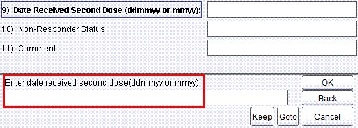 Date Received Second Dose Known