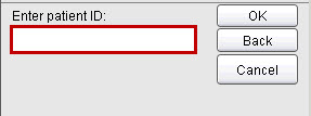 Enter patient ID