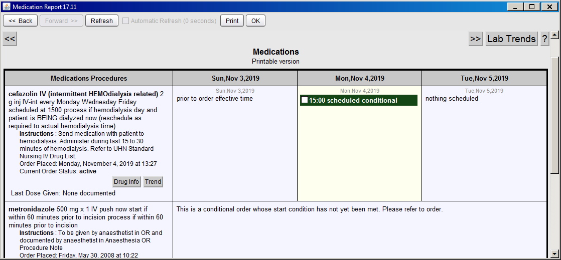 Sample Transfer Report