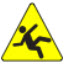 Warning as moderate risk