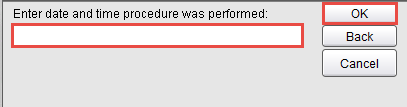 Enter date and time