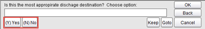 Is this the most appropriate discharge destination?