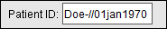 Search using wild card and birthdate