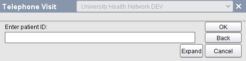 Enter patient ID
