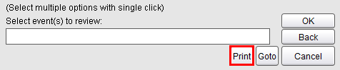 Print button
