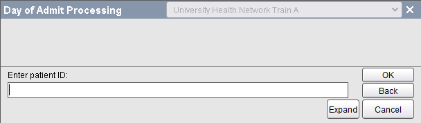 Enter patient ID