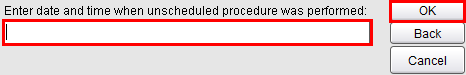 Enter Date and Time