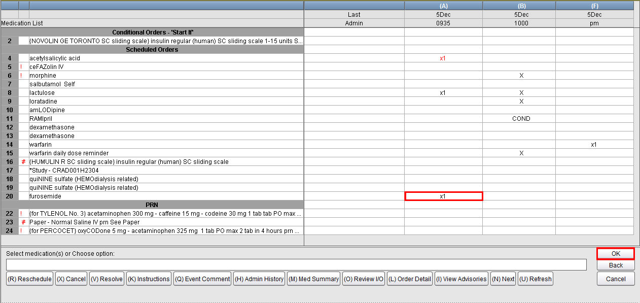 eMAR grid