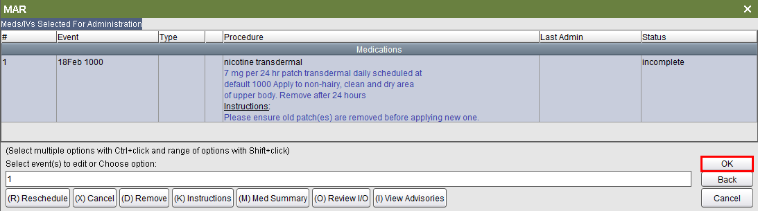Continue Editing - nicotine transdermal