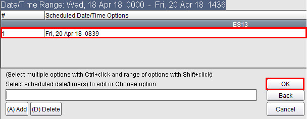 Date/Time Range